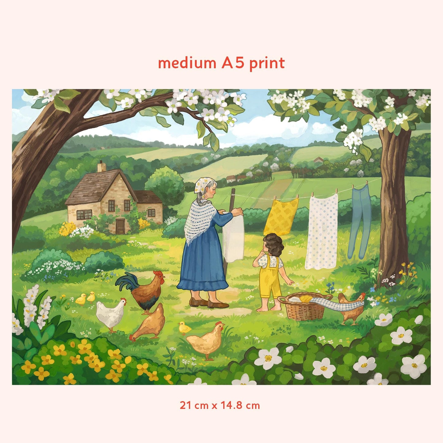 Laundry Day A6 & A5 Print