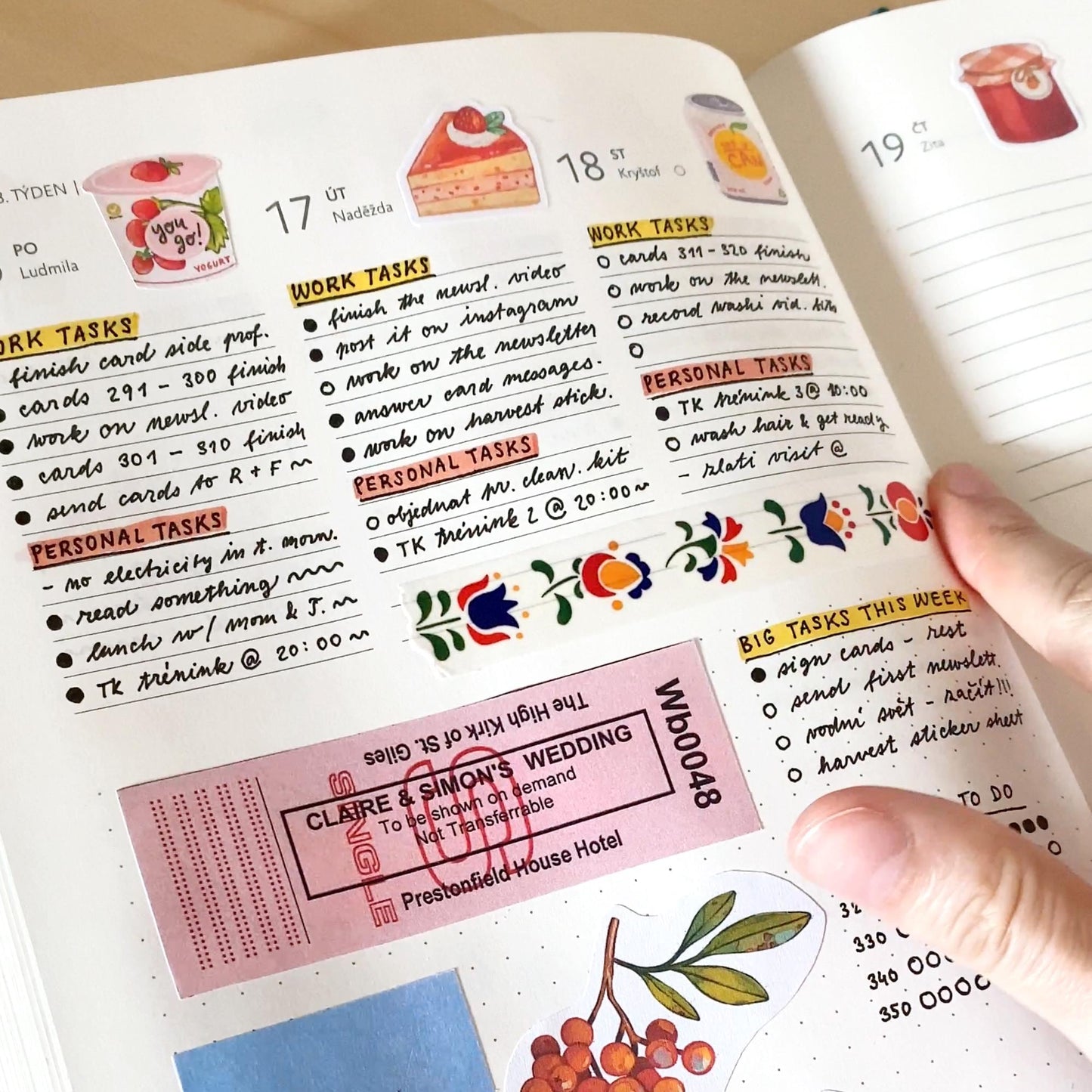 Traditional Slavic Ornament Washi Tape