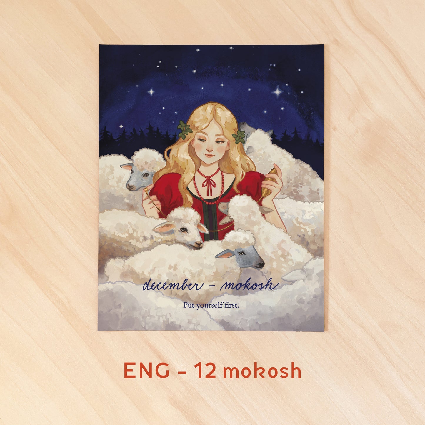 12 měsíců - Recyklované kalendářní plakáty