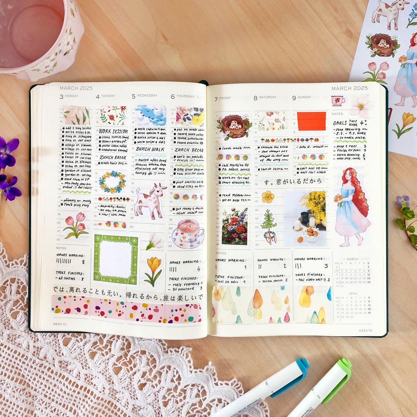 Sticker Sheet - Vesna