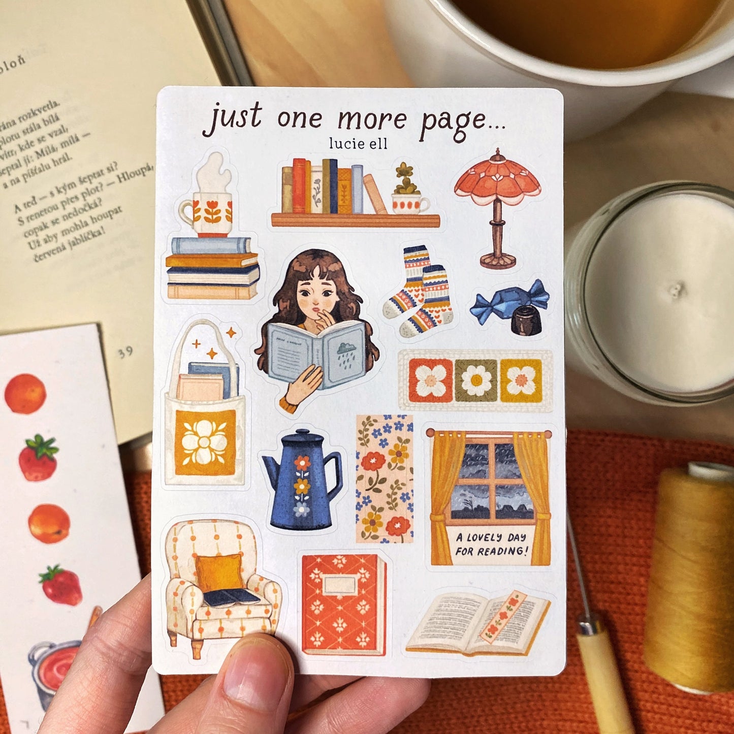 Sticker Sheet - Just One More Page