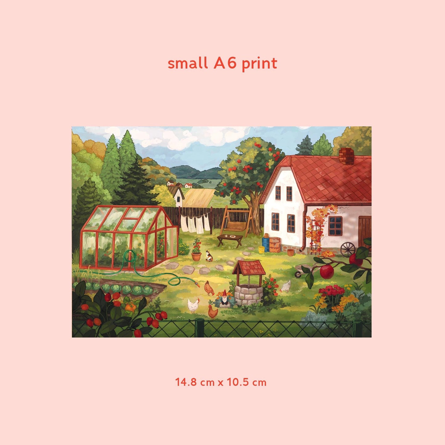 Grandparents' Garden A6 & A5 Print