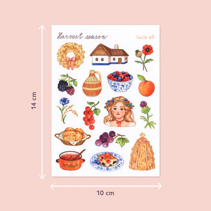 Sticker Sheet - Harvest Season