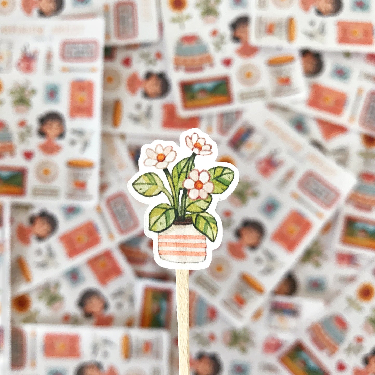 Sticker Sheet - Aspiring Artist