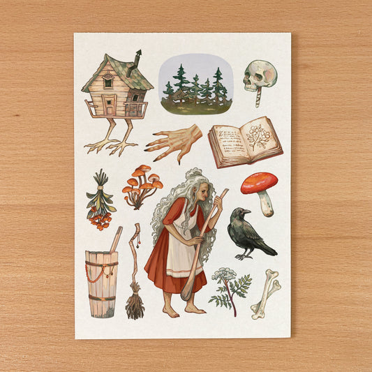 Baba Yaga Aesthetic Print