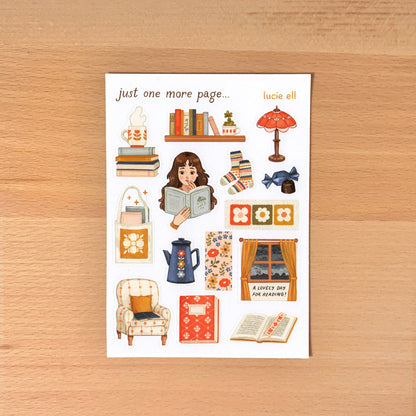 Sticker Sheet - Just One More Page