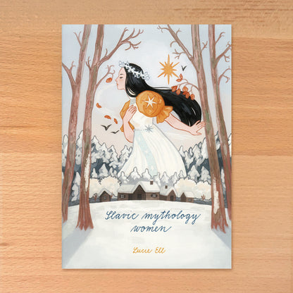 Slavic Mythology Women Brochure (pick your language!)