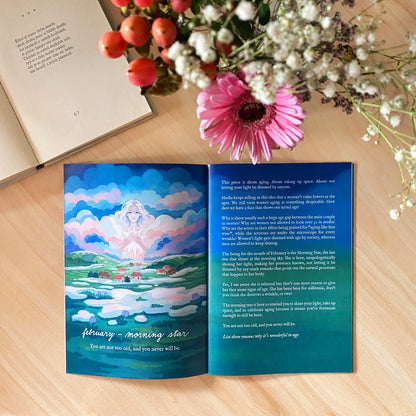 Slavic Mythology Women Brochure (pick your language!)