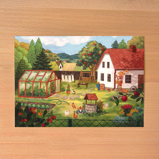 Grandparents' Garden A6 & A5 Print