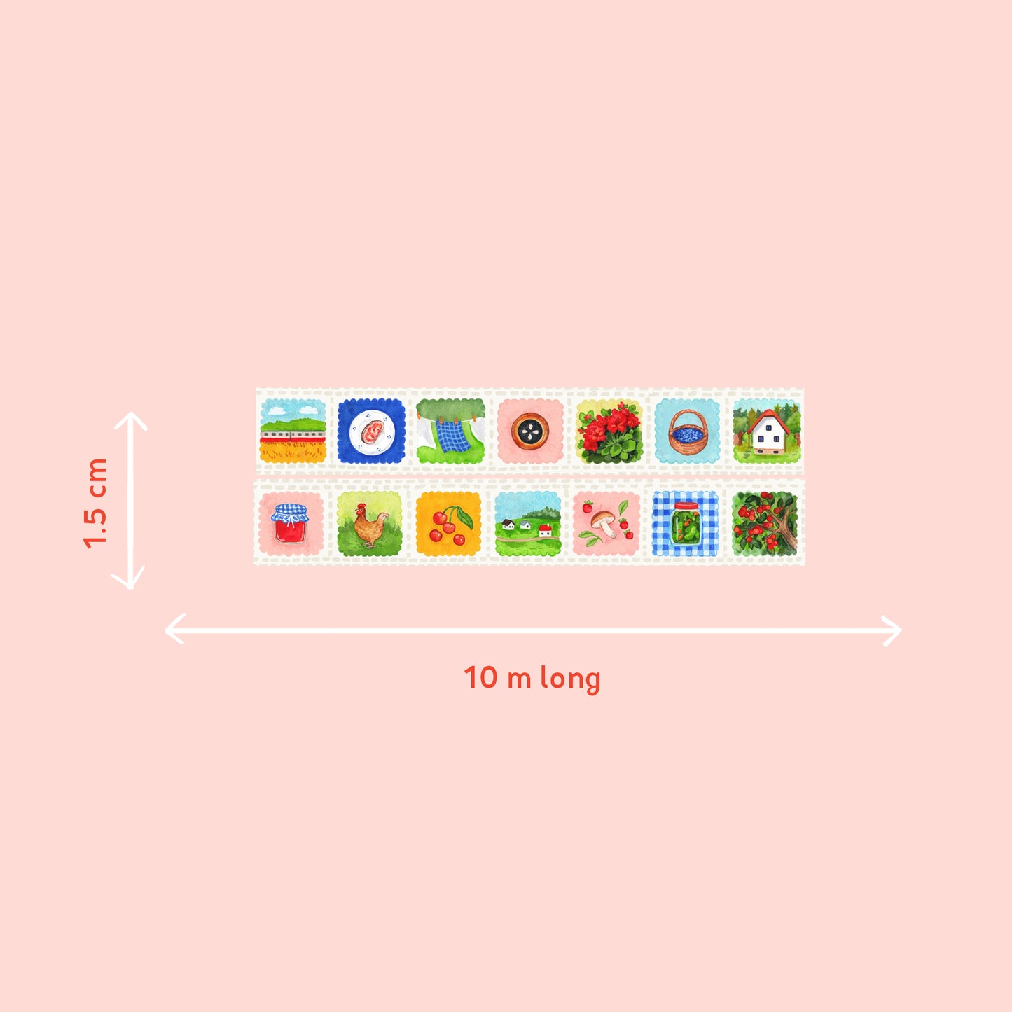 Memories Crochet Washi Tape