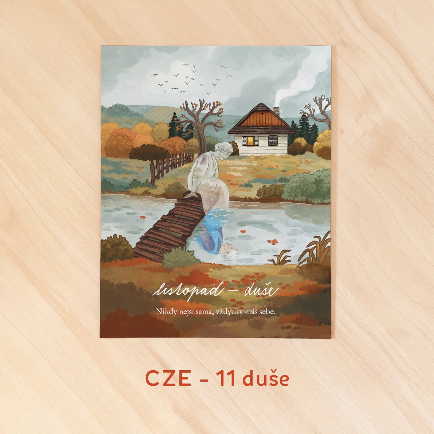 12 měsíců - Recyklované kalendářní plakáty