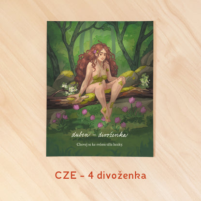 12 měsíců - Recyklované kalendářní plakáty