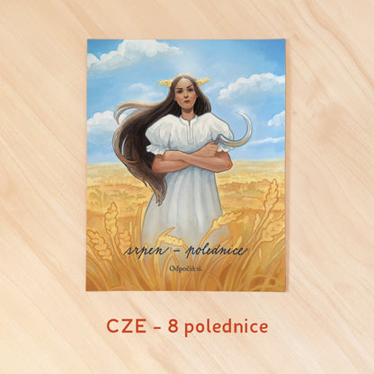 12 měsíců - Recyklované kalendářní plakáty