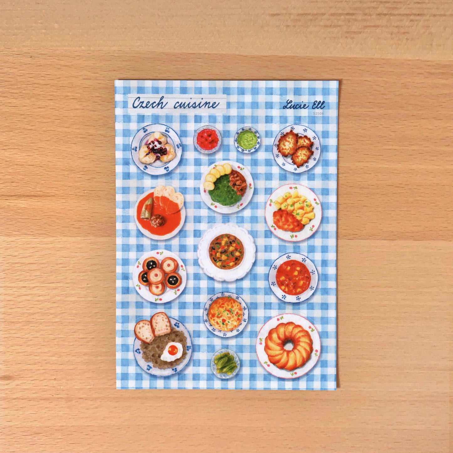 Sticker Sheet - Czech Cuisine