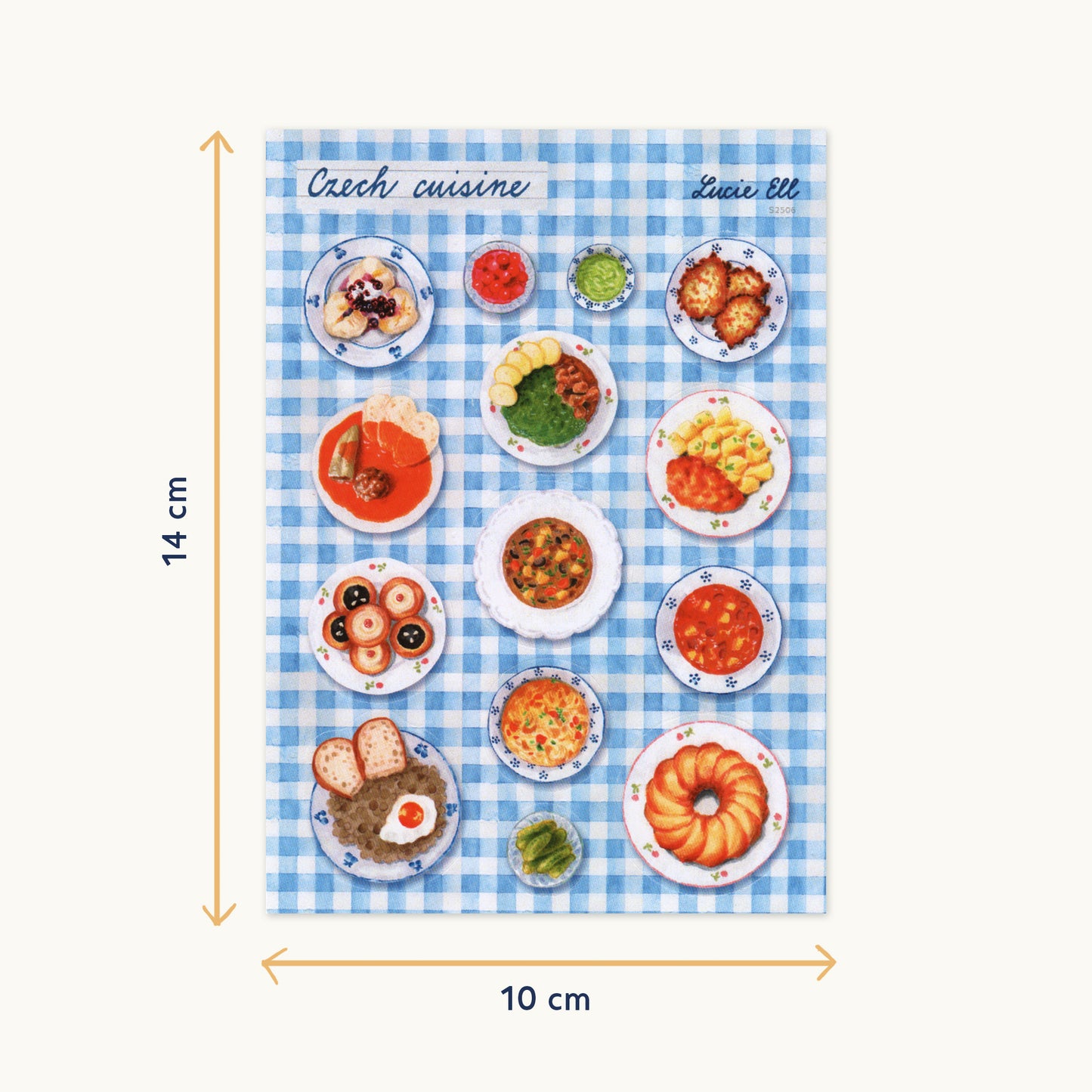 Sticker Sheet - Czech Cuisine