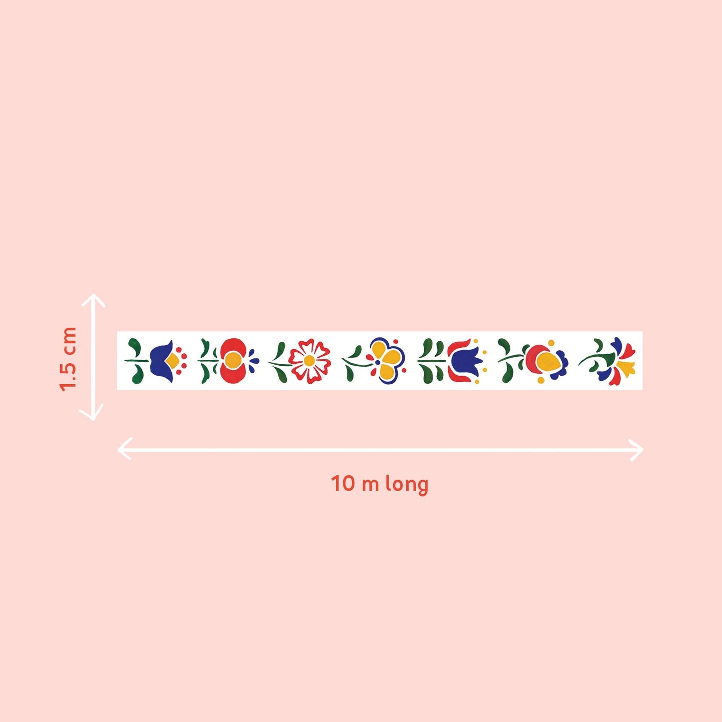 Traditional Slavic Ornament Washi Tape