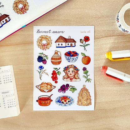 Sticker Sheet - Harvest Season