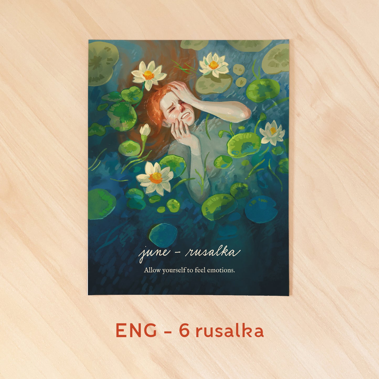 12 měsíců - Recyklované kalendářní plakáty