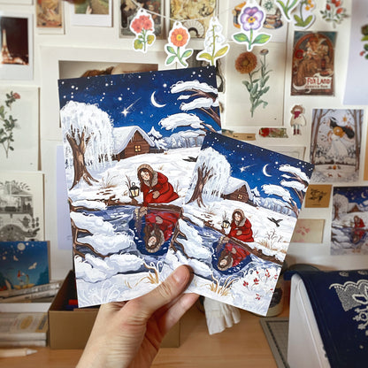 Festive fortunes A6 & A5 print