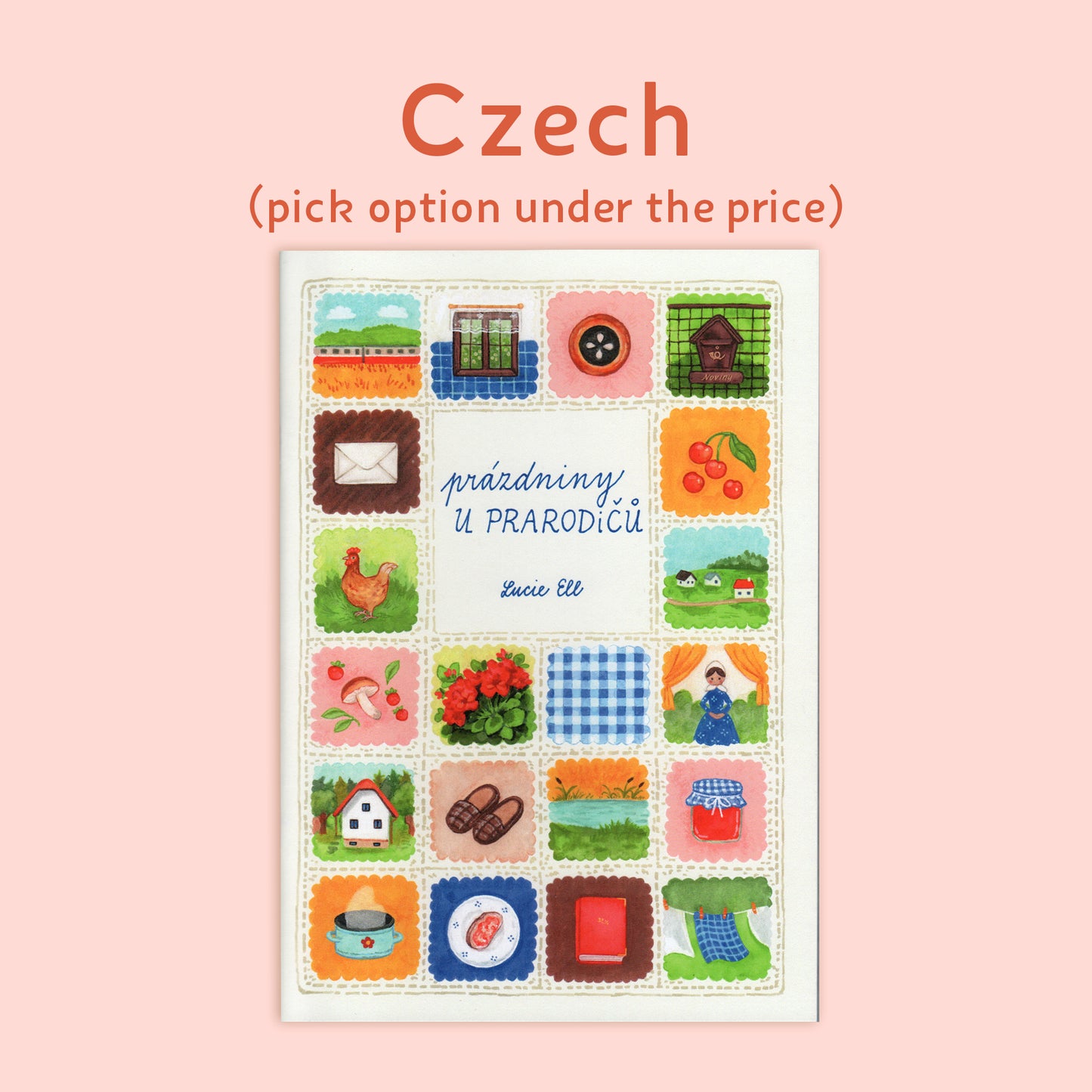 Holidays at Grandparents' Book (pick your language!)