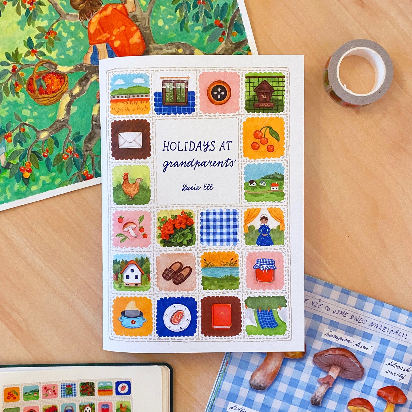 Holidays at Grandparents' Book (pick your language!)