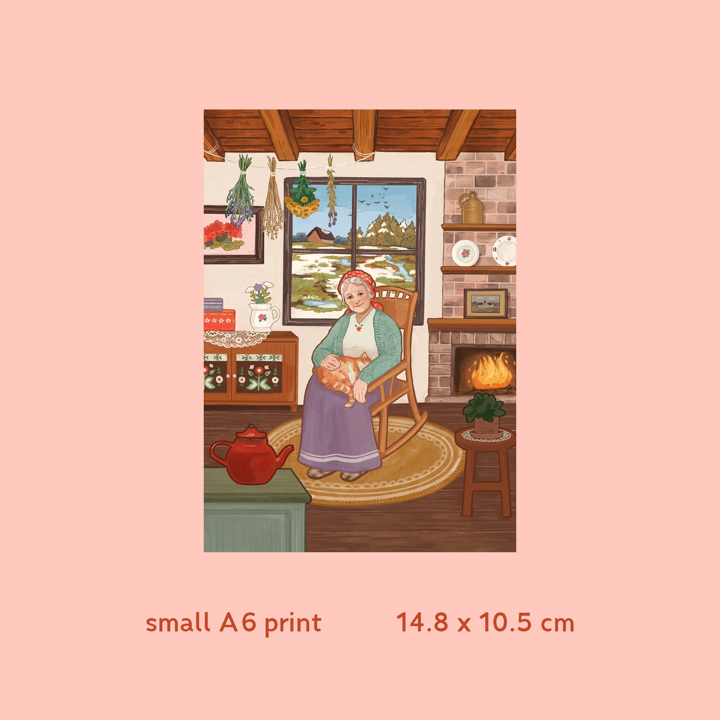 Grandma Milada Print