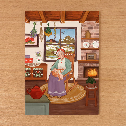 Grandma Milada Print