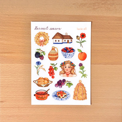 Sticker Sheet - Harvest Season