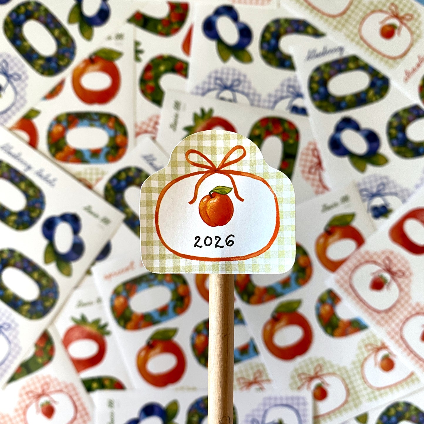 Sticker sheet - Fruit labels