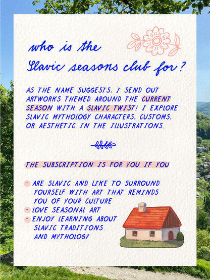 Slavic Seasons - Quarterly Mail Club
