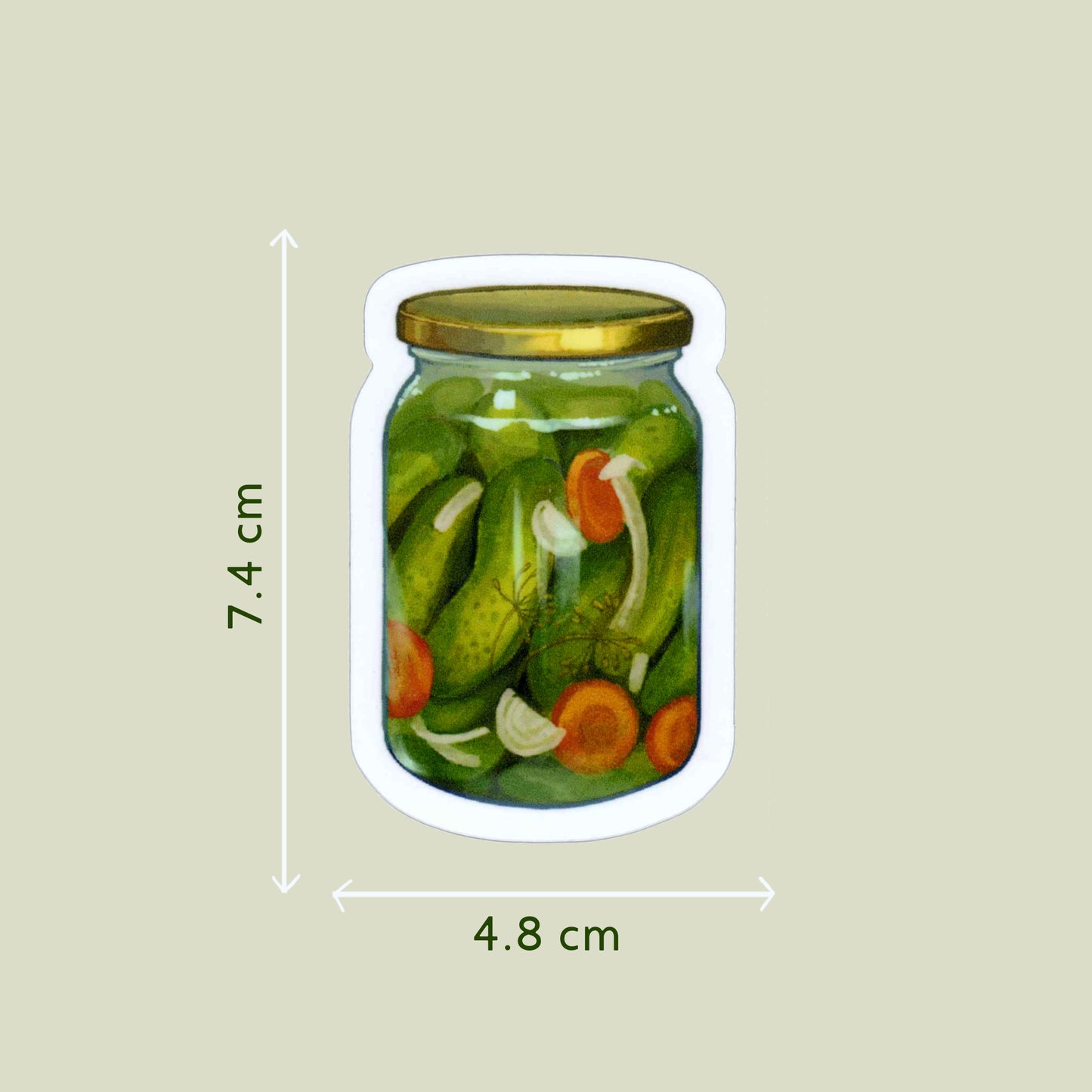 Vinyl sticker - Pickles