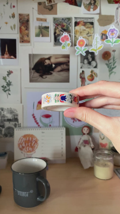 Traditional Slavic Ornament Washi Tape