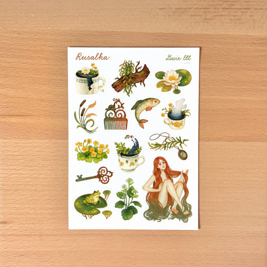 Sticker sheet - Rusalka