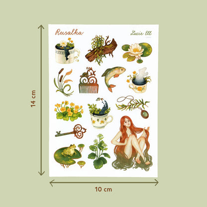 Sticker sheet - Rusalka