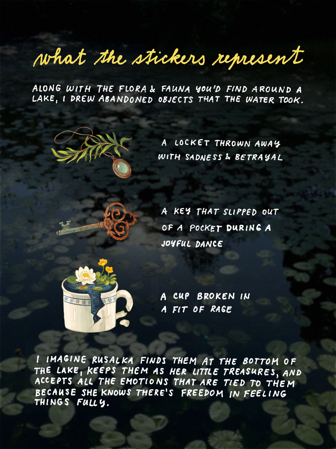 Sticker sheet - Rusalka