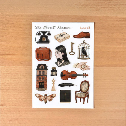 Sticker Sheet - The Secret Keeper