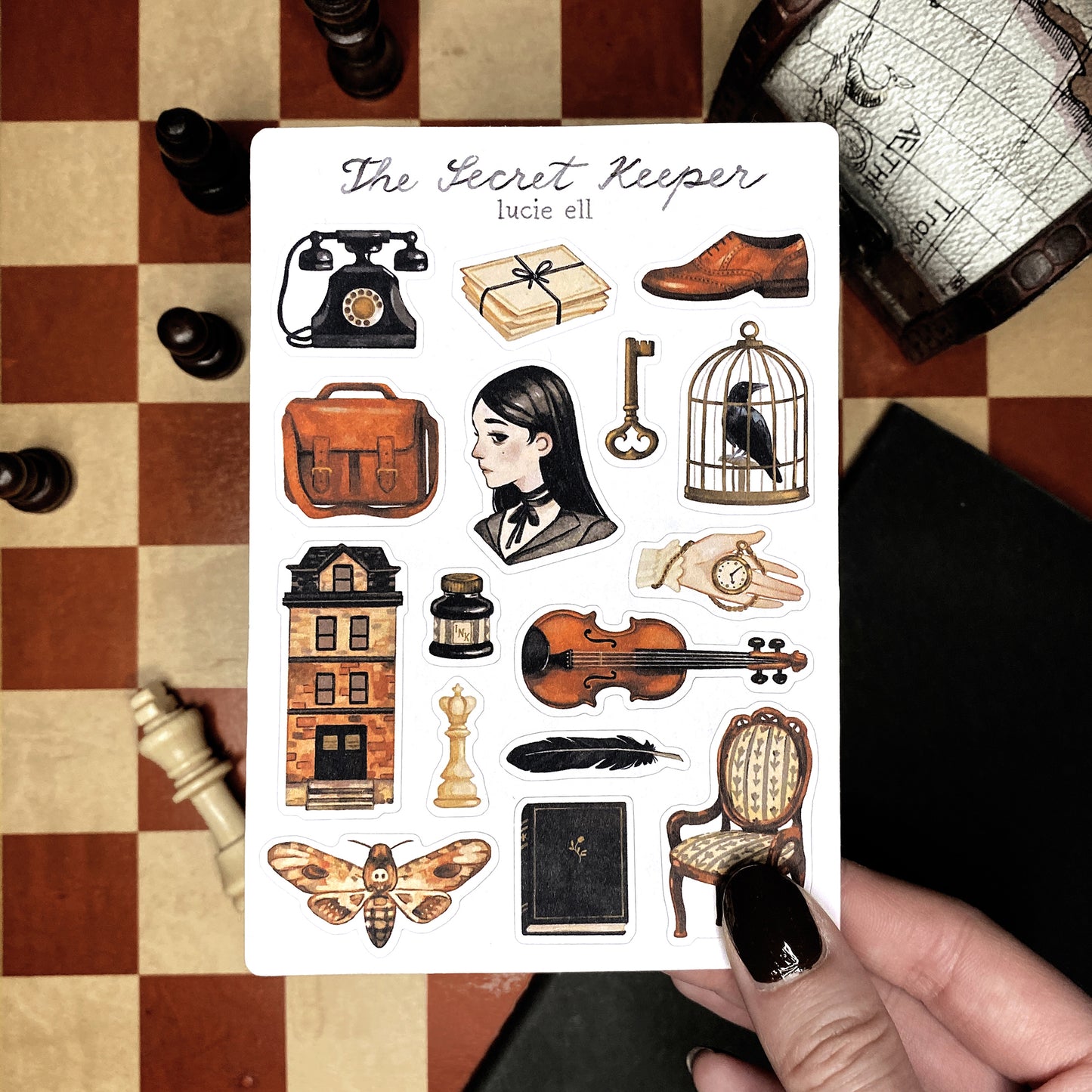 Sticker Sheet - The Secret Keeper