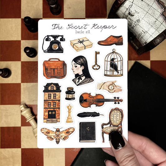 Sticker Sheet - The Secret Keeper