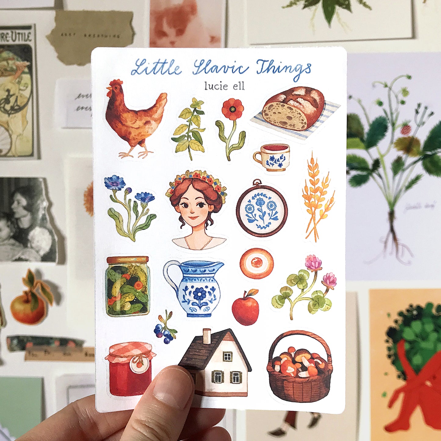 Sticker Sheet - Little Slavic Things