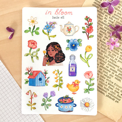 Sticker Sheet - In Bloom