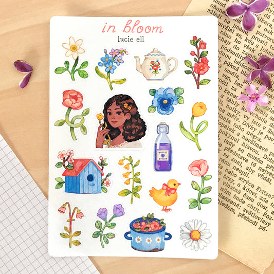 Sticker Sheet - In Bloom