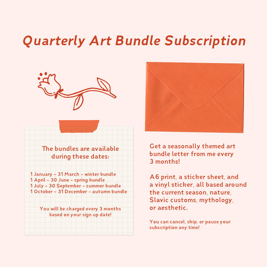 Quarterly Art Bundle Subscription