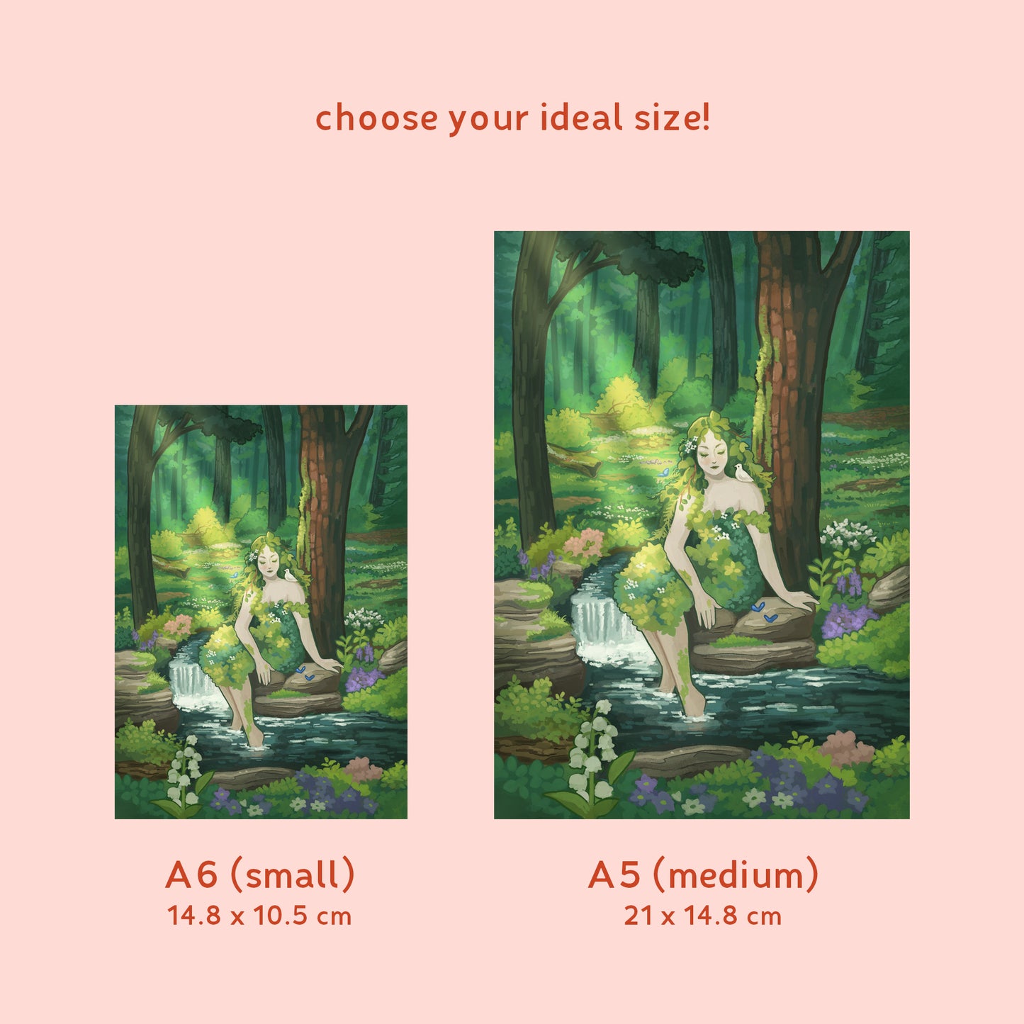 Woodwose A6 & A5 Print