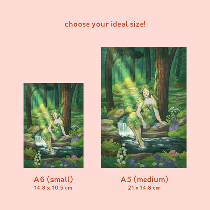 Woodwose A6 & A5 Print