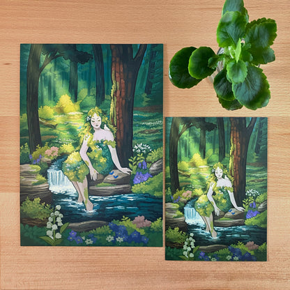 Woodwose A6 & A5 Print