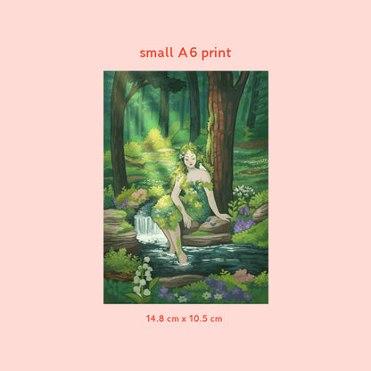 Woodwose A6 & A5 Print