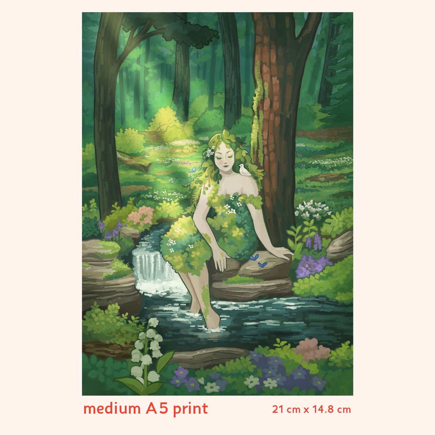 Woodwose A6 & A5 Print